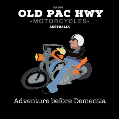 Old man motorcycle  Design