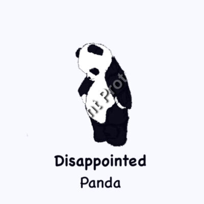 Disappointed Panda Design