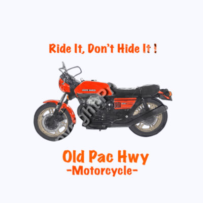 MOTO-Ride It Don't Hide It Unisex Design